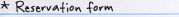 Reservation Form